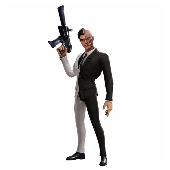 Two-Face Posing