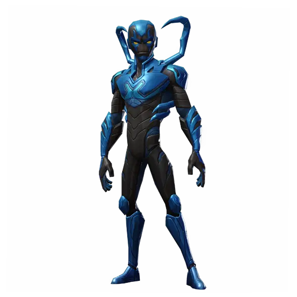 Blue Beetle Posing